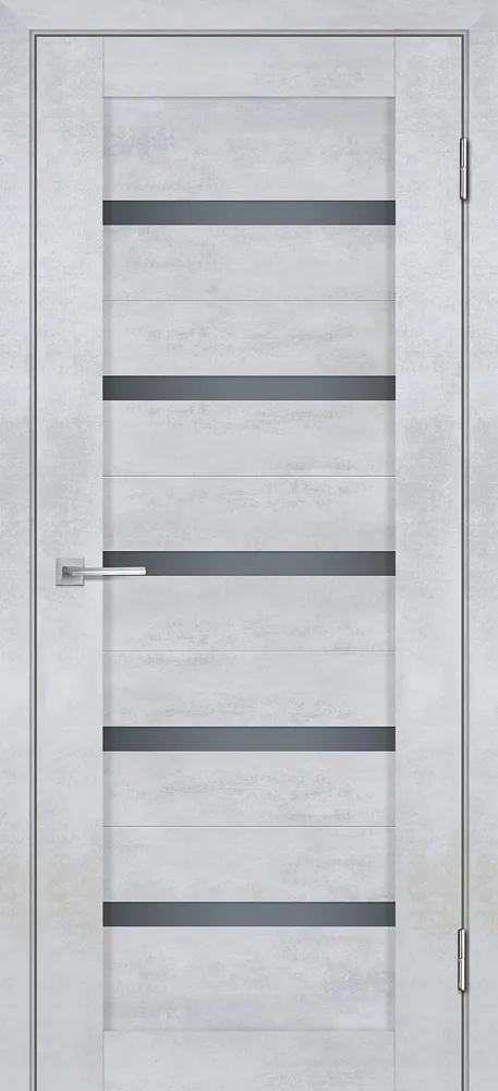 Межкомнатная дверь Лайт-07 nanotex бетон снежный